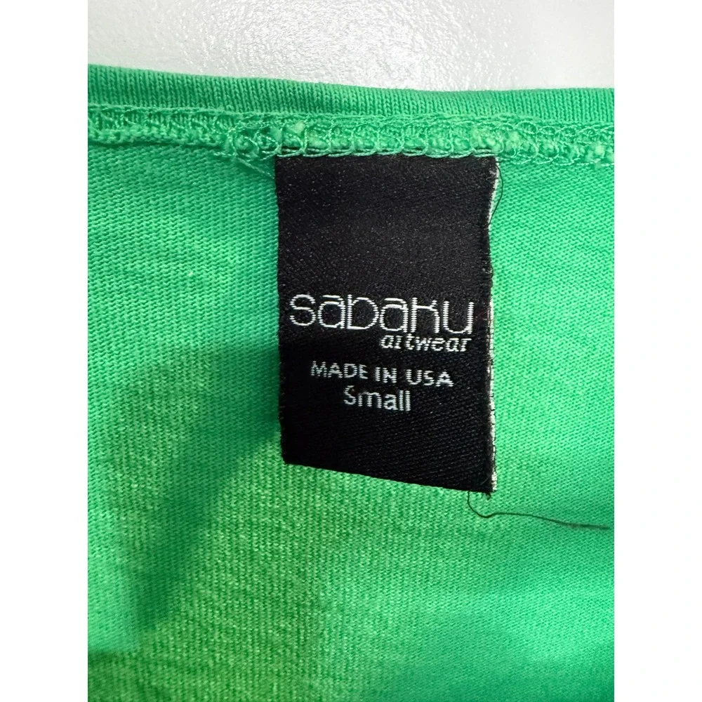 Sabaku Artwear Green Cactus Cactus Graphic T-Shirt Womens Small Cotton USA - Picture 6 of 9